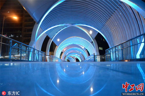 北京LED景观照明 时光隧道 将亮相中关村大街